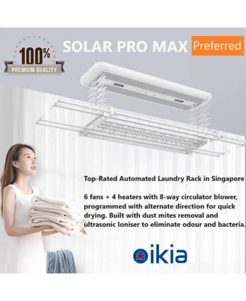 Automated Laundry Rack - Solar Pro Max