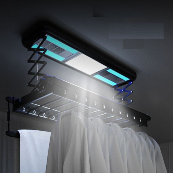 Standard Automated Laundry Rack - Heater model