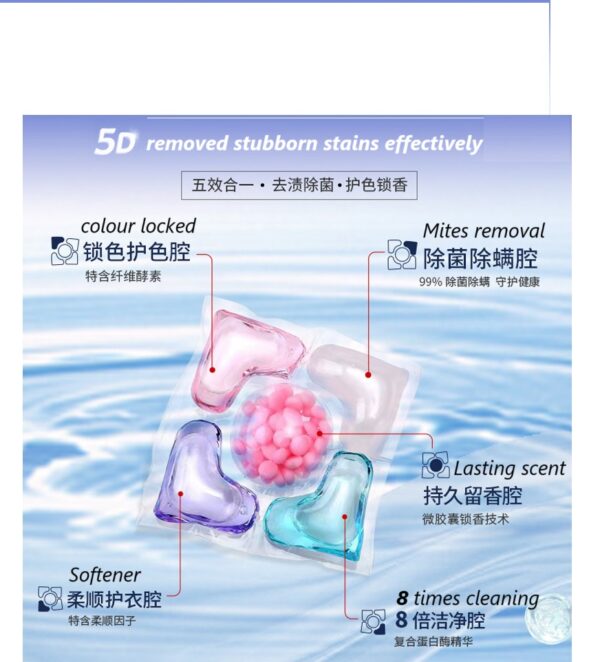 Qin Yi / 亲逸 - 5D laundry beads - 180 pods for 6 months supply - Image 7