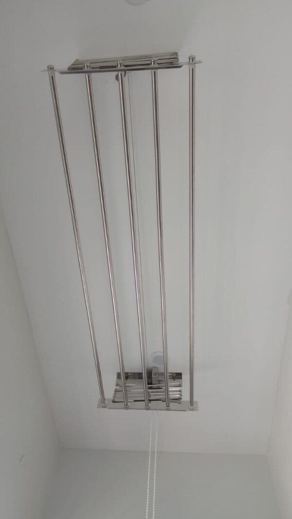 Manual Bead Chain Laundry Rack - Image 4