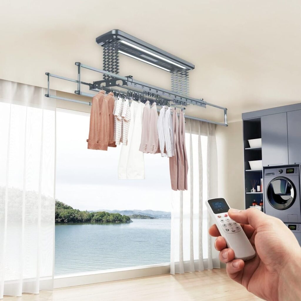 ApexFlow Automated Laundry Rack